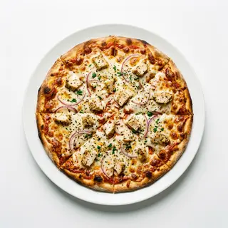 Pizza pollo queso