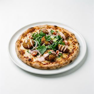 Pizza falafel