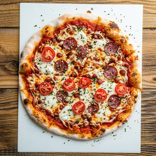Pizza Bbq (30 Cm.)