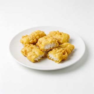 Ración De Pavías De Bacalao