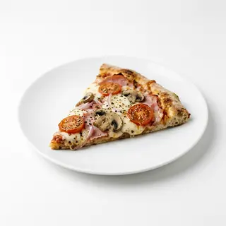 Porción De Pizza Mediterránea