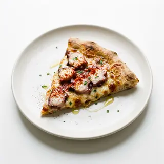 Porción De Pizza Gallega