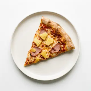 Porción De Pizza Hawaiana