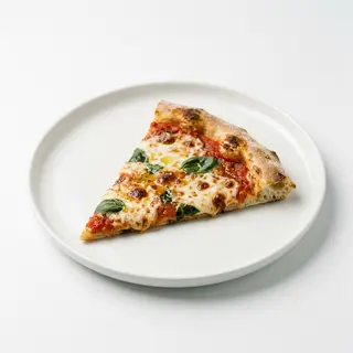 Porción De Pizza Margarita