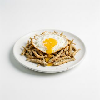 Ración De Changuetes Con Huevo