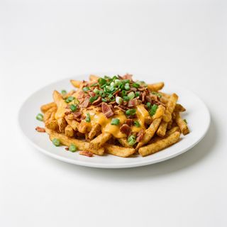 Patatas Con Cheddar (Ración)