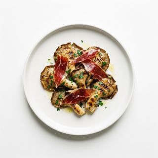 Ración De Setas A La Plancha