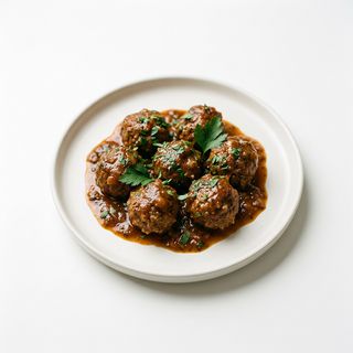 Albóndigas con tomate (1/4 kg.)