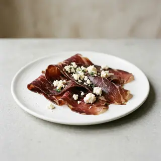 Cecina Con Queso De Cabra