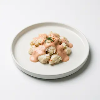 1/2 Ración De Cangrejo Salsa Rosa