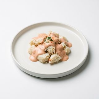 1/2 Ración De Cangrejo Salsa Rosa