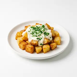 Papas con alioli