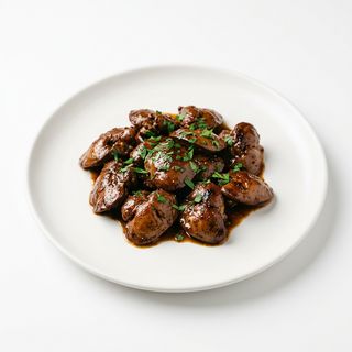Ración de higaditos de pollo