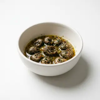 tarrina pequeña de caracoles