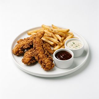 Tiras De Pollo Estilo Broaster (5 Uds.)