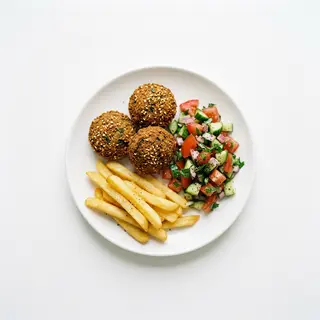 36. Ración De Mini Plato De Falafel