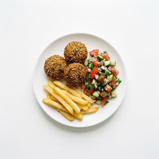 36. Ración De Mini Plato De Falafel