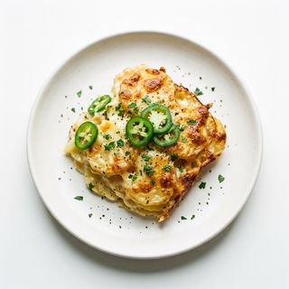 Patatas Gratinadas Con Jalapeño