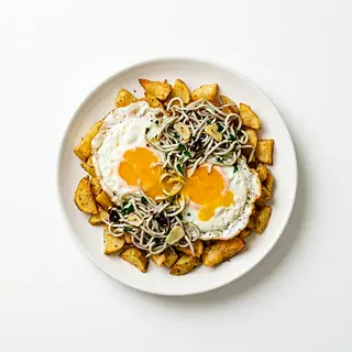 Huevos Rotos Con Gulas