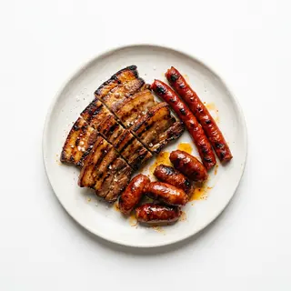 Panceta Con Chistorra Y Choricitos