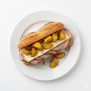 Bocadillo Jamón Asado