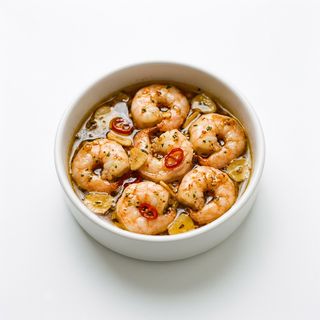 Salsa De Ajo Y Gambas