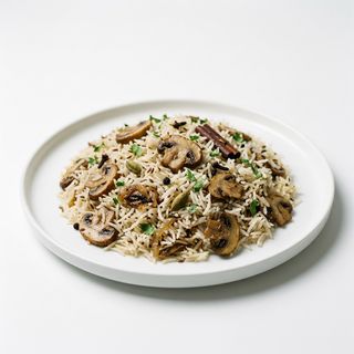 Arroz Pilau Con Champiñones