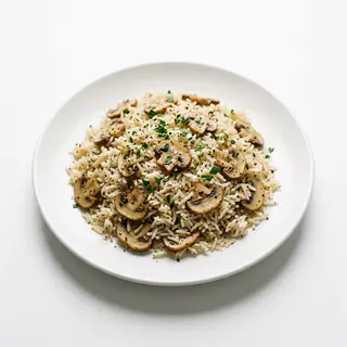Arroz Con Champiñones