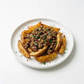 Patatas Gajo Con Carne