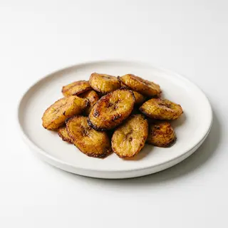 Ración De plátano maduro