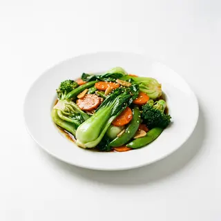 Verduras Especiales Chinas Salteadas