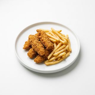 Fingers De Pollo Y Patatas (Ración)