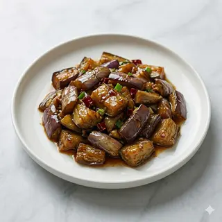129 Berenjena al estilo yuxiang