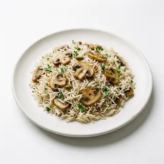 Arroz Con Champiñones