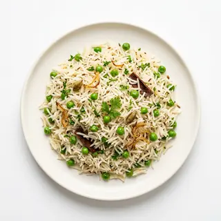 ARROZ CON GUISANTES (MATAR PULAO) 