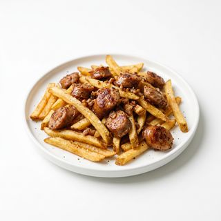 Patatas Con Salchicha