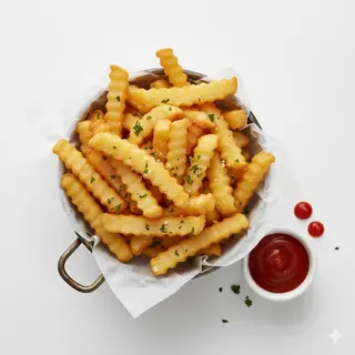 Patatine fritte taglio ondulato