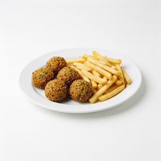 Falafel 5 Uds. Con Patatas 