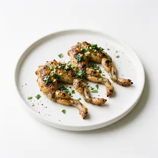 Ancas De Ranas A La Plancha