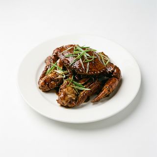 Cangrejo Chino Con Salsa De Soja