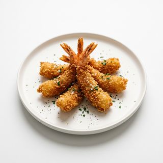 Langostinos Fritos al Estilo de la Casa