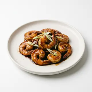 Langostinos con Salsa China