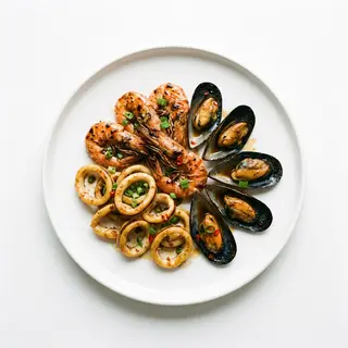 Marisco a la Plancha Estilo Chino