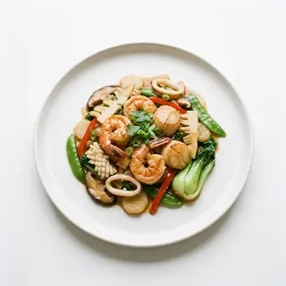 Ocho Tesoros De Mariscos