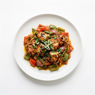 Pollo tikka Jalfrezi