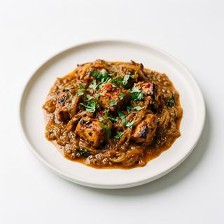 Pollo tikka dopiaza