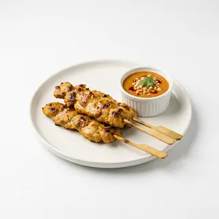 Sate con Pollo Thailandés