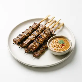 Sate de Ternera Thailandesa
