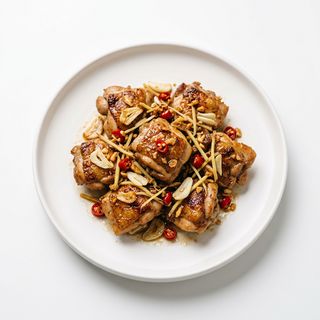 Pollo Con Ajo Y Chile