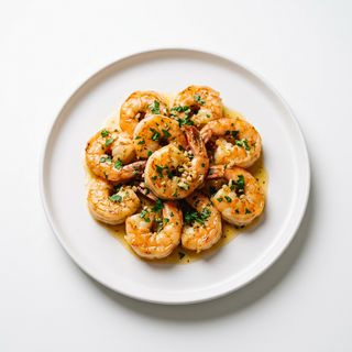 Krewetki na maśle